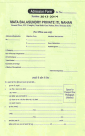 Application Form